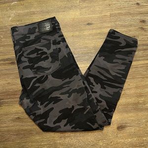 CAMO PRINT 711 SKINNY ANKLE WOMEN'S JEANS